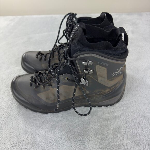 Arc'teryx Black and Brown Hiking Men's Boots Size 8 US - Picture 11 of 16